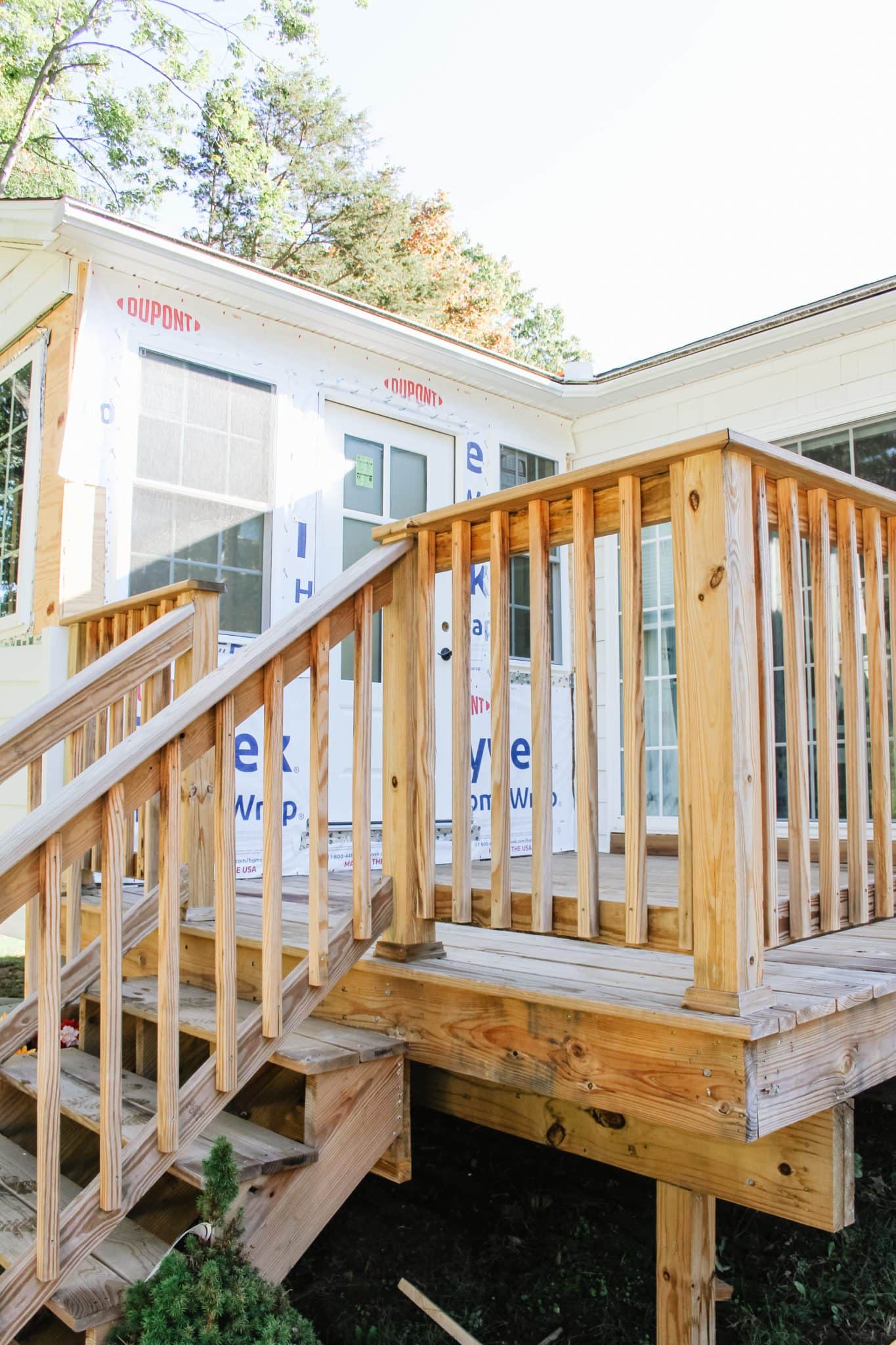 How To Stain a New Deck Yourself DIY Acorn Hill Home