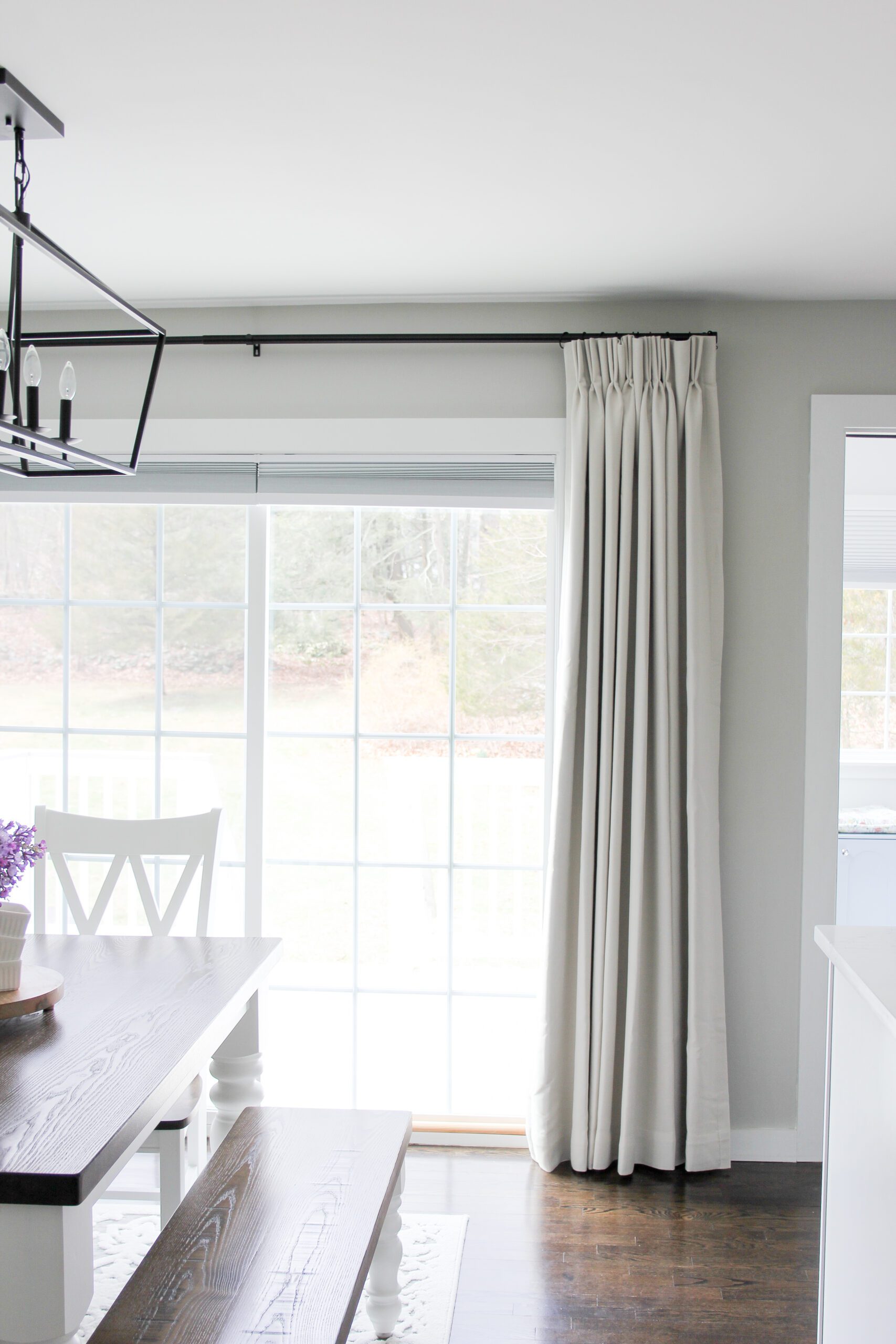 The Hues Zoe curtains dining room
