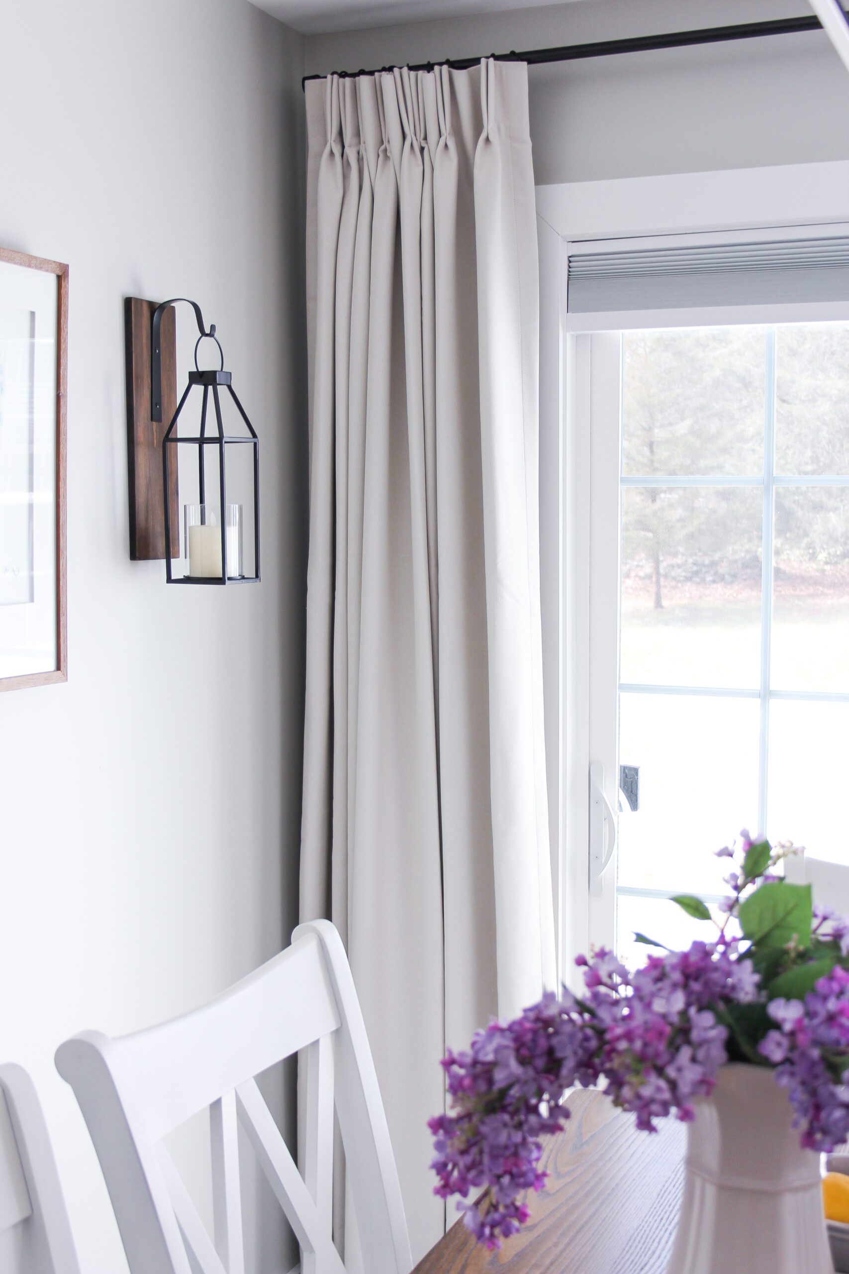 The Hues Zoe curtains dining room