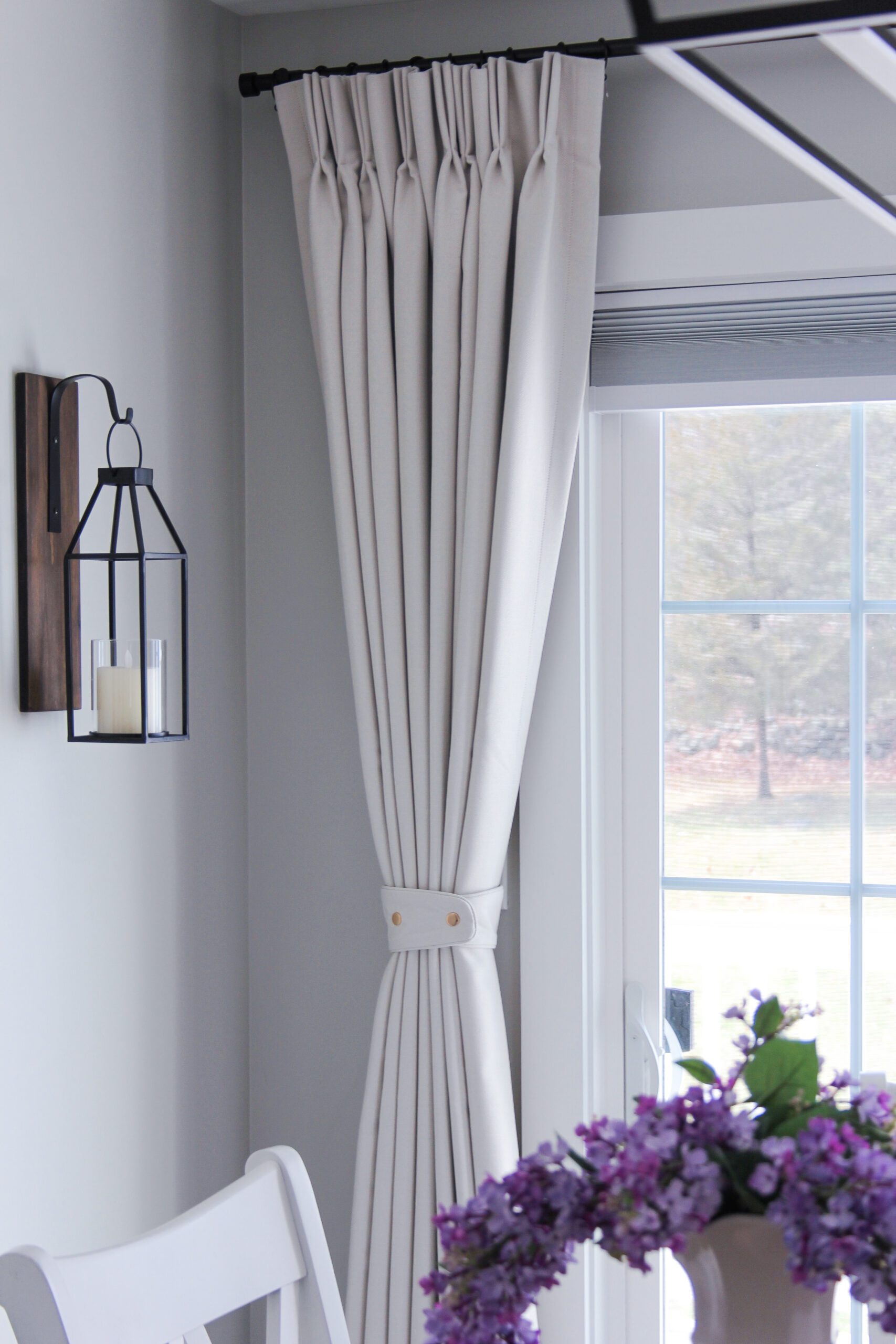 The Hues Zoe curtains dining room